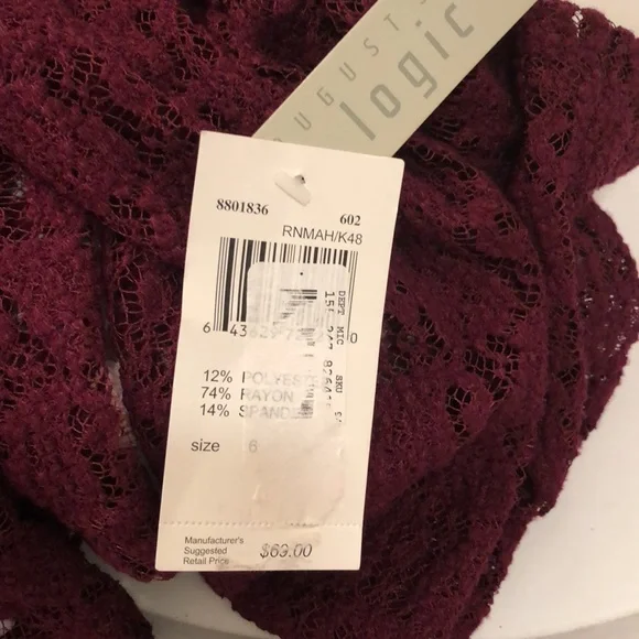 August Silk Logic Set, Skirt, Tank and Long Sleeve Top - Picture 3 of 9